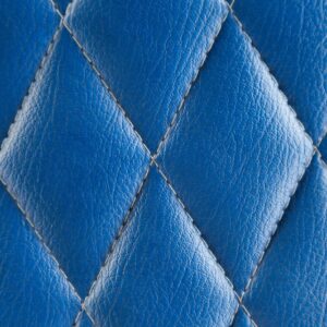 Full Frame Shot Of Blue Leather